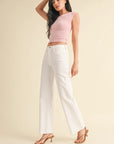 Slim Palazzo Denim
