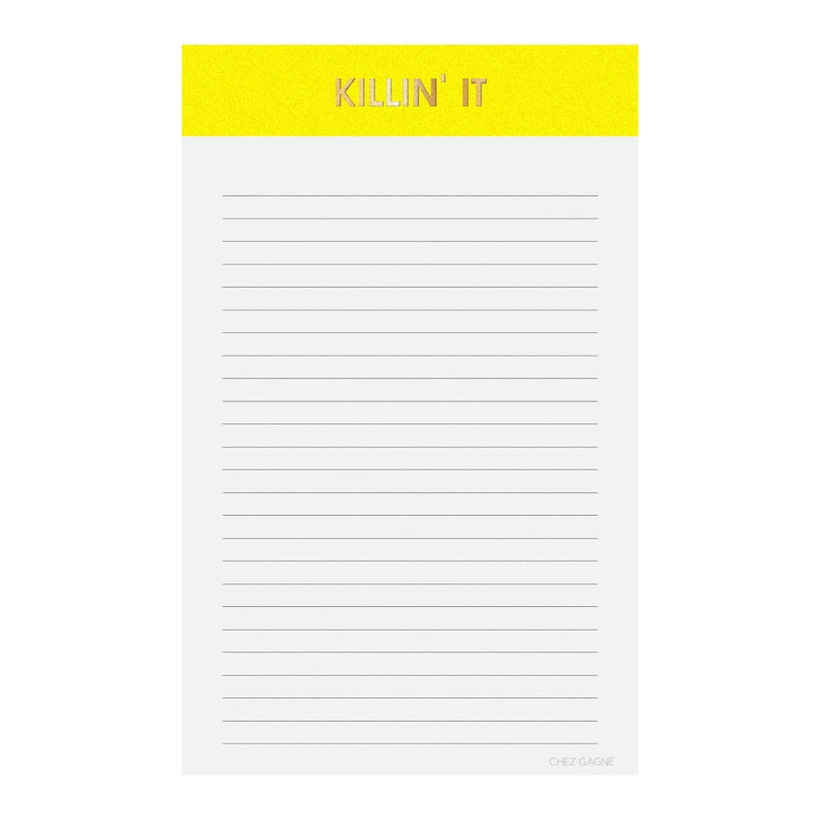 Killlin' It Notepad