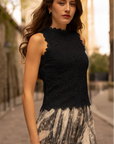 Serena Sleeveless Lace Top