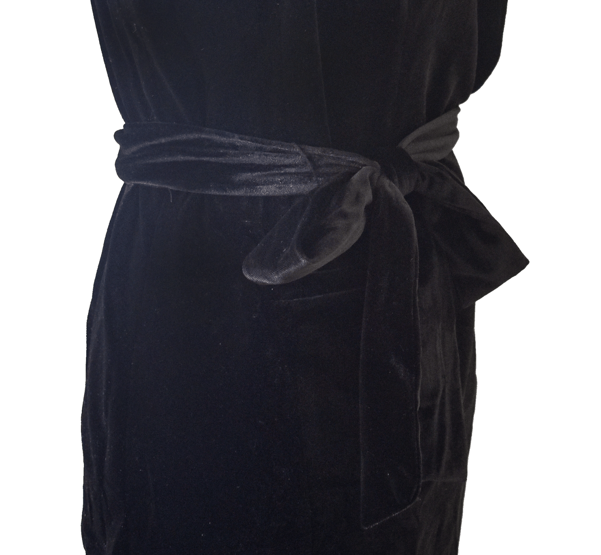 Nora Velvet Vest with Tie