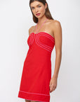 Hailey Halter Neck Mini Dress
