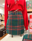 Renae Plaid Skirt