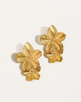 Ivy Stacked Flower Earring