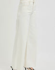 High Rise Wide Leg Denim - Plus Size