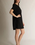Luxe Short Sleeve Dress