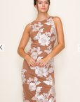 Maya Floral Midi Dress