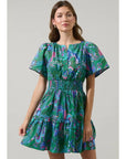 Ava Floral Smocked Mini Dress