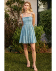 Ava Tiered Mini Dress