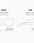 Bailey Amber Tortoise Sunglasses