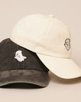 Ghost Embroidered Baseball Cap