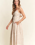 Bianca Striped Midi Dress