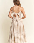 Bianca Striped Midi Dress