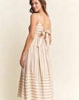 Bianca Striped Midi Dress