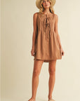 Bella Linen Mini Dress