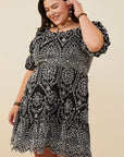 Savannah Eyelet Dress - Plus Size