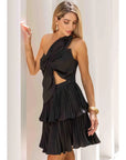 Flora Satin Mini Dress