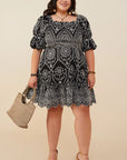 Savannah Eyelet Dress - Plus Size