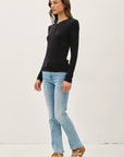 Harris Ribbed Longsleeve Henley