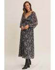 Ruby Floral Midi Dress