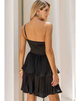 Flora Satin Mini Dress