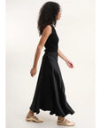 Tiare Thick Satin Skirt