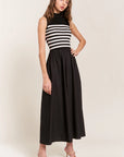 Sully Striped Maxi Dress