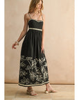 Mora Embroidered Detail Maxi Dress