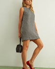 Gianna Gingham Mini Dress