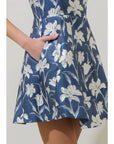 Evie Jacquard Mini Dress