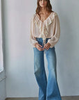 Claire Chiffon Ruffle Top