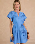 Faye Flutter Sleeve Mini Dress