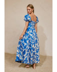 Lydia Puff Sleeves Maxi Dress