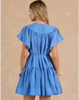 Faye Flutter Sleeve Mini Dress