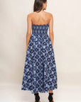 Christine Textured Woven Midi Dress