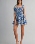 Raelynn Ruffle Mini Dress