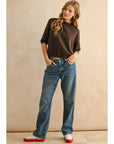 Bri Short Sleeve Sweater