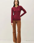 Harris Ribbed Longsleeve Henley