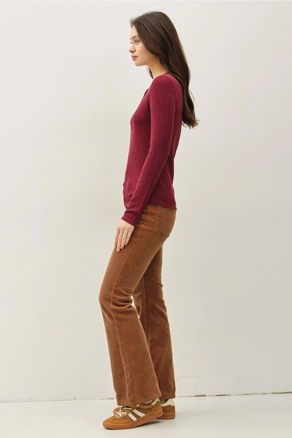 Harris Ribbed Longsleeve Henley