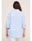 Dani Cotton Blend Button Up - Plus Size