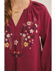 Bella Embroidered Blouse