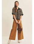 Maggie Wide Leg Ankle Pants