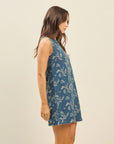 Carly Denim Shift Dress