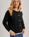 Bonnie Cable Knit Cardigan