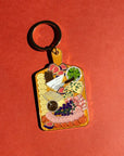 Charcuterie and Cheese Board Keychain
