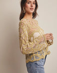Clara Crochet Sweater