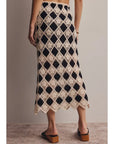 Talia Crochet Midi Skirt