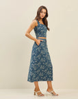 Daniella Denim Top & Skirt Set