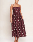 Lucy Polka Dot Midi Dress