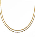 Double Barrel Necklace