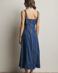 Lucy Denim Maxi Dress